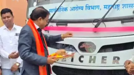 अक्कलकुवा: आमदार कार्यालय अक्कलकुवा येथे आमदार आमश्या पाडवी यांचा हस्ते शववाहिनीचे लोकार्पण सोहळा संपन्न