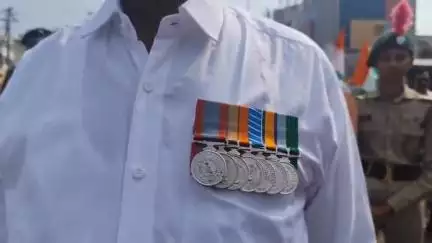 आंबेगाव: महाळुंगे पडवळ येथे तिरंगा पदयात्रा,भारत माता की जय'च्या जयघोषाने परिसर दुमदुमला