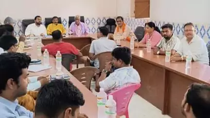 हसनपुरा: हसनपुरा में बीस सूत्री समिति की बैठक आयोजित हुई