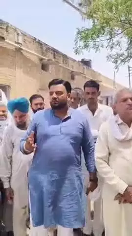 श्रीविजयनगर सिंचाई विभाग कार्यालय पर ज्ञापन सौंपा, पेयजल के बाद तुरंत सिंचाई पानी देने की मांग की