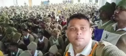 तोपचांची: साक्षर आरक्षी से सहायक अवर निरीक्षक पदोन्नति परीक्षा में गोमो के सिकलाईन निवासी सुनील मंडल