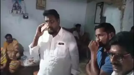 పెగడపల్లె: పెగడపల్లి: మృతుడి కుటుంబానికి ప్రభుత్వ విప్ అడ్లూరి లక్ష్మణ్ కుమార్ పరామర్శ