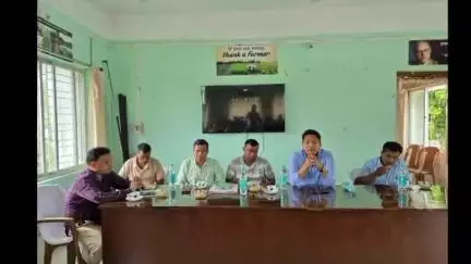 লংথরাই ভ্যালি: করমছড়া বিধানসভার অন্তর্গত এগ্রিকালচার এবং হটিকালচার সুপারেনটেন্ট এর উপস্থিতিতে এক প্রশাসনিক বৈঠক অনুষ্ঠিত হয়