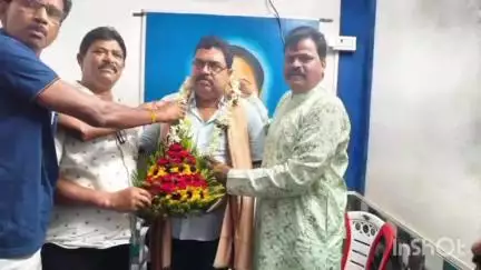 গঙ্গাজলঘাটি: বাঁকুড়ায় সাংগঠনিক জেলাTMC নবনির্বাচিত সভাপতি তারাশঙ্কর রায়কে সংবর্ধনা প্রদানকরল জেলাTMC সাধারণ সম্পাদক নিমাই মাজি