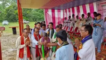 লংথরাই ভ্যালি: নাইতংছড়া এলাকায় গড়িয়া একাডেমি  মডেল বিদ্যালয়ের শুভ উদ্বোধন হয়