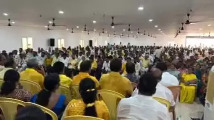 చంద్రగిరి టిడిపి కంచుకోట కావాలి మినీ మహానాడులో చంద్రగిరి ఎమ్మెల్యే పులివర్తి నాని