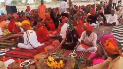 कनवास: आमली झाड़ में सात दिवसीय शिव महापुराण कथा ज्ञान यज्ञ पंच कुंडीय हवन के साथ सम्पन्न