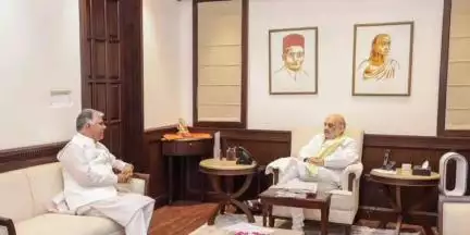 डलहौज़ी: सांसद डॉक्टर राजीव भारद्वाज ने केंद्रीय गृह मंत्री अमित शाह से मुलाकात की, जिला चंबा की कई समस्याएं उठाईं