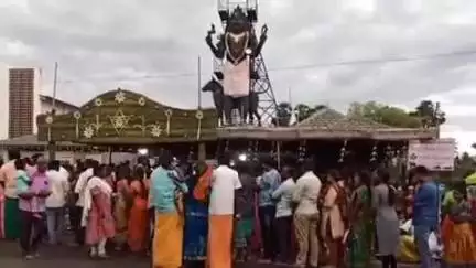 மொடக்குறிச்சி: அவல்பூந்துறையில் அமைந்துள்ள தென்னக காசி பைரவர் ஆலயத்தில் தேய்பிறை அஷ்டமி வெகு விமர்சியாக நடைபெற்றது
