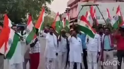 बिशुनपुरा: भाजपा ने निकाली तिरंगा यात्रा, कर्पूरी चौक पर पहुंचकर हुई समाप्त