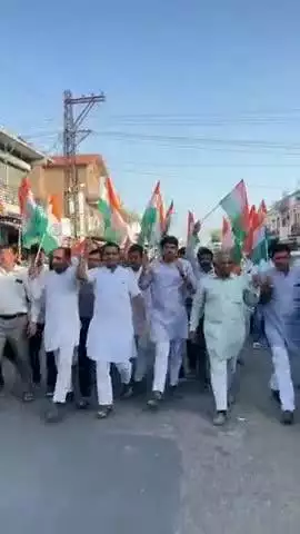 चौहटन: चौहटन में तिरंगा यात्रा का हुआ आयोजन, विधायक आदूराम मेघवाल रहे उपस्थित