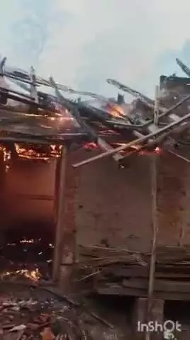 दापोली: वाकवली येथे वीज पडल्याने गोठा जळून खाक; शेतकऱ्याचे सुमारे तीन लाखांचे नुकसान