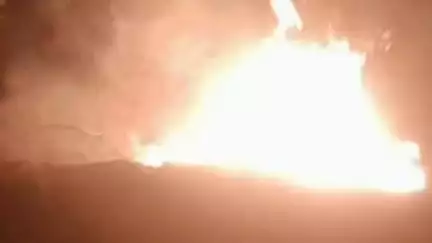 कोटड़ी: चांदगढ़ गांव में आग लगने से 10 ट्रॉली लकड़ियां जलकर हुई राख