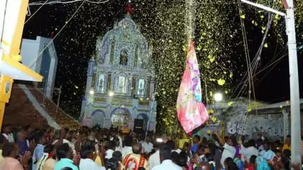கோவில்பட்டி: அதிதூதர் மிக்கேல் திருத்தல திருவிழா கொடியேற்றத்துடன் துவக்கம்
