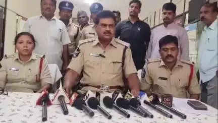 అంతర్రాష్ట్ర దొంగ అరెస్ట్ : చంద్రగిరి డిఎస్పి ప్రసాద్