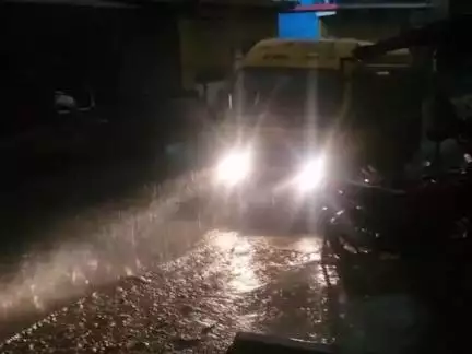 डेहर: डैहर में मौसम ने ली करवट, दिन में हुआ अंधेरा, लाइट जलाकर दौड़े वाहन, सोलर लाइटें जली, जमकर हुई ओलावृष्टि