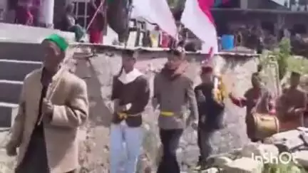 चिड़गांव: तागनू गांव के देवता साहिब पबासी महाराज, आज देव वन की यात्रा के लिए प्रस्थान कर गए
