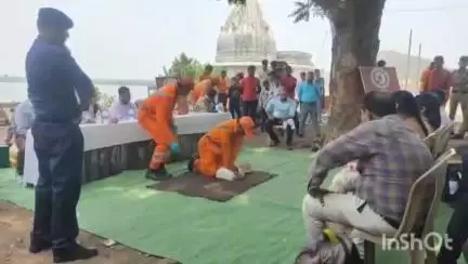 कुही: तहसील कार्यालयाच्या वतीने आंभोरा येथे वैनगंगा नदीवर आपत्ती प्रशिक्षण संपन्न