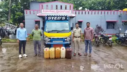 ಶಿಕಾರಿಪುರ: ಶಿರಾಳಕೊಪ್ಪ ಪೊಲೀಸರ ಕಾರ್ಯಾಚರಣೆ:ಡೀಸೆಲ್ ಕಳ್ಳರ ಬಂಧನ