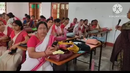 बीरपुर: बीरपुर में आंगनबाड़ी सेविकाओं का तीन दिवसीय प्रशिक्षण शिविर हुआ संपन्न