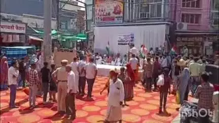 शिवगंज: शिवगंज में निकाली गई तिरंगा रैली, भारतीय सेना के सम्मान में तिरंगा यात्रा, राज्यमंत्री ओटाराम देवासी रहे मौजूद