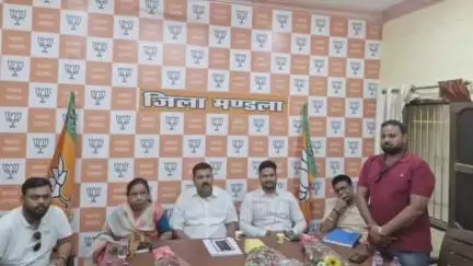 मंडला: 22 मई को भाजयुमो निकालेगा वाहन रैली, भाजपा जिला कार्यालय में बैठक आयोजित