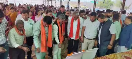 साजा: डोगीतराई में आयोजित समाधान शिविर में उमड़ा जनसैलाब, विधायक ईश्वर साहू रहे मौजूद