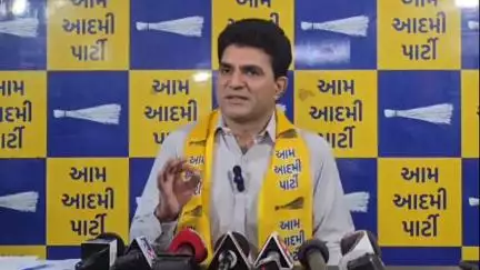 વેજલપુર: મંત્રી બચુ ખાબડના પુત્રોએ આચરેલા કૌભાંડો અંગે આમ આદમી પાર્ટીના પ્રદેશ પ્રમુખ ઈસુદાન ગઢવીએ પ્રેસ કોન્ફરન્સ યોજી