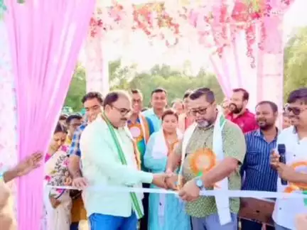 বাগনান ১: কঠিন বর্জ্য নিষ্কাশন ব্যবস্থাপনার এবং সম্প্রীতি সেতুর উদ্বোধন অনুষ্ঠানে উপস্থিত দুই বিধায়ক বাইনান এলাকায়
