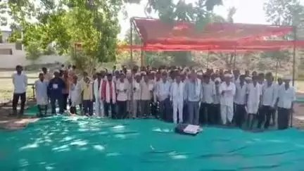 साबला: तालोरा में आदिवासी महासम्मेलन की तैयारी को लेकर हुई बैठक