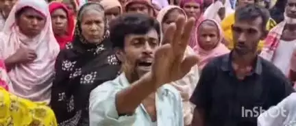 নগৰবেৰা: ছমৰীয়াৰ ভখুৰাদিয়া ৰঙ্গেশ্বৰী গাঁও পঞ্চায়তত অৰুণোদয় আঁচনিক কেন্দ্ৰ কৰি তীব্ৰ প্ৰতিবাদ ৰাইজৰ