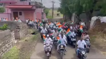 मंगळवेढा: शहरातील शिवप्रेमी चौक येथून ऑपरेशन सिंदूर यशस्वी केल्याबद्दल काढण्यात आली भव्य तिरंगा मोटरसायकल रॅली