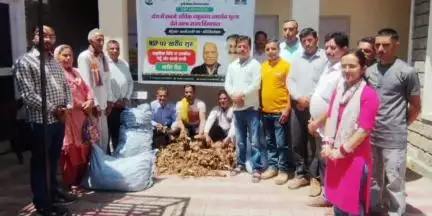 सिहुंता: चुवाडी में प्राकृतिक खेती से तैयार हल्दी की खरीद शुरू हुई