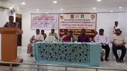 திருச்செங்கோடு: திருச்செங்கோட்டில் நாமக்கல் மாவட்டத்தை போதை பொருள் இல்லாத மாவட்டமாக உருவாக்க அனைவரும் ஒத்துழைக்க வேண்டும் மாவட்ட ஆட்சியர் வலியுறுத்தல்