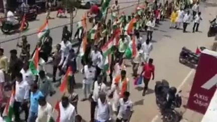 ಹರಪನಹಳ್ಳಿ: ಆಪರೇಷನ್ ಸಿಂಧೂರ್ ಯಶಸ್ವಿಯಾದ ಹಿನ್ನೆಲೆಯಲ್ಲಿ,ಹರಪನಹಳ್ಳಿ ಪಟ್ಟಣದಲ್ಲಿ ತಿರಂಗಾ ಯಾತ್ರೆ