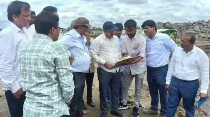 శంకరంపేట ఏ: నాగమడుగు ఎత్తిపోతల పథకం పరిశీలన : నీటిపారుదల శాఖ చీఫ్ ఇంజనీర్ శ్రీనివాస్