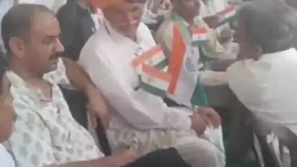 ओसियां: आऊ क्षेत्र से हजारों की तादाद में भाजपा कार्यकर्ता पहुंचे पलाना