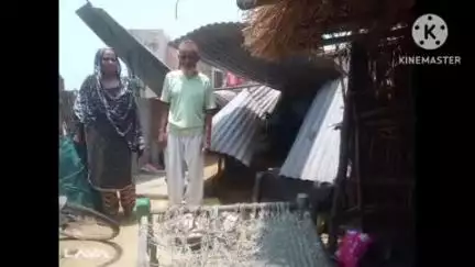 घिरोर: घिरोर क्षेत्र के कोसमा में आंधी ने गरीबों का आशियाना तबाह किया, दीवार सहित गिर गया टीन सेट, बाल-बाल बचे पति-पत्नी