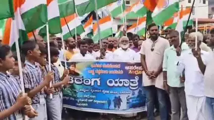 ಯಳಂದೂರು: ಭಾರತದ ಯೋಧರು ಸದಾ ಯಶಸ್ಸು ಸಿಗಲಿ: ಯಳಂದೂರಿನಲ್ಲಿ ಮಾಜಿ ಸಚಿವ ಮಹೇಶ್