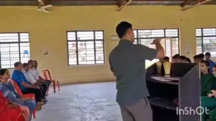 बल्दवाड़ा: वनाग्नि के प्रति जागरूकता के लिए रैली का आयोजन किया गया