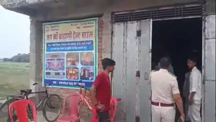 बेलछी: रासबाग में चोरों ने टेंट हाउस की दुकान में की चोरी