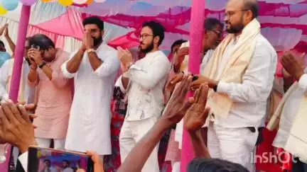 घैलाढ़: वर्धा पंचायत के मोहनपुर गांव के महादलित टोले में तीन दिवसीय दिना भद्री मेला का शुभारंभ