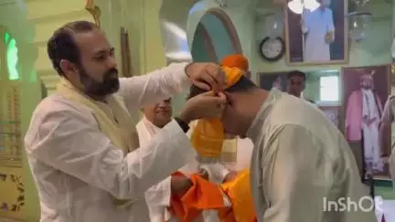 नाथद्वारा: आकाश अंबानी नाथद्वारा पहुंचे, श्रीनाथजी मंदिर में उत्थापन झांकी के दर्शन किए और यमुना दशमी सेवा क्रम के बारे में जाना
