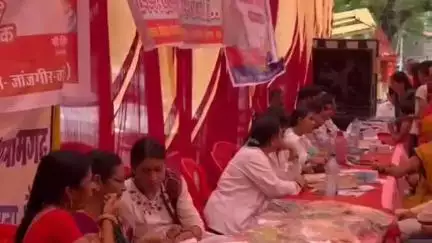 नवागढ़: नगर पंचायत खरौद में सुशासन तिहार के तहत समाधान शिविर का आयोजन किया गया