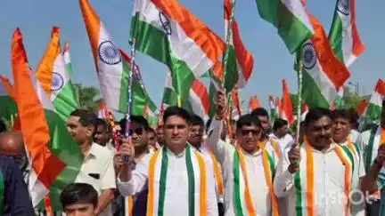 સાણંદ: તાલુકાના મોરૈયા ગામે તિરંગા યાત્રા યોજાઈ