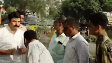 बरहज: गौरी बाजार में शौर्य तिरंगा यात्रा का हुआ आयोजन