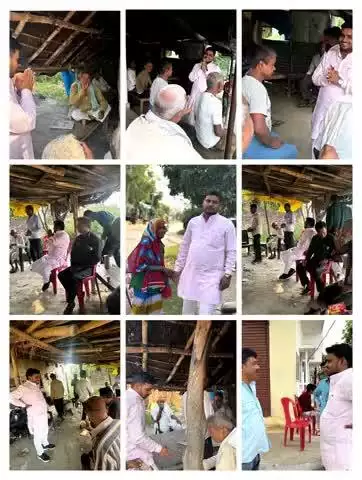 रूधौली विधान सभा क्षेत्र में विभिन्न स्थानों पर अपनों से मिलकर आशीर्वाद प्राप्त किया ।

अपनों के बीच !! #रूधौलीकाजितेन्द्र 
🙏🚲💐❤️
