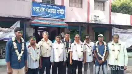 খণ্ডঘোষ: শ্যামডাঙ্গা সমবায়ে বিনা প্রতিদ্বন্দ্বিতায় তৃণমূল কংগ্রেস জয়লাভ করল, আনন্দে মাতোয়ারা হলো তৃণমূলের নেতৃত্বরা