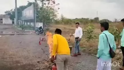 कुही: पेट्रोल पंप उटी-चांपा शिवारात अग्निशमन प्रशिक्षणाचे आयोजन