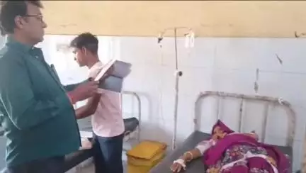 मासलपुर: सीएमएचओ डॉ. जयंती लाल मीणा ने सीएचसी मासलपुर का किया निरीक्षण, 2 चिकित्सक मौके से मिले नदारद